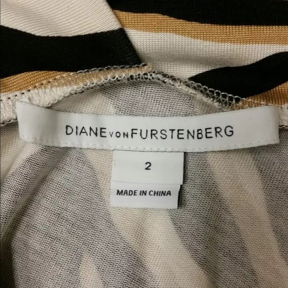 DVF Bentley zebra dress size 2 - Picture 7 of 7